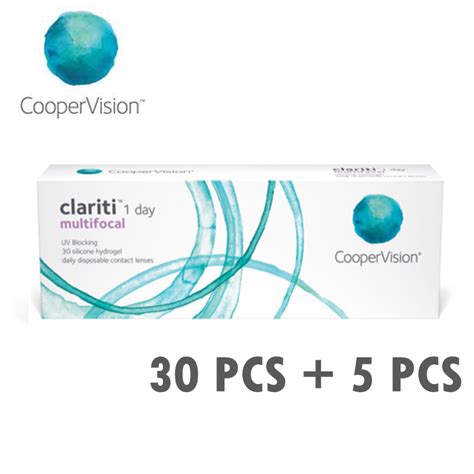 Cooper Vision Clariti 1 Day Multifocal Silicone Hydrogel Daily ...