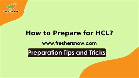 How to Prepare for HCL? Preparation Tips, Complete Study Material