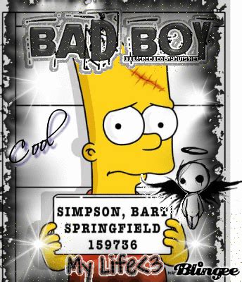 bart simpson es arrestado Picture #87765455 | Blingee.com