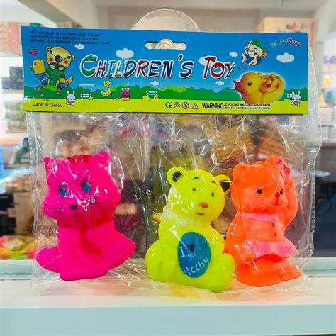 3 in 1 Rubber Toy Set - Kidzline.lk Sri Lanka