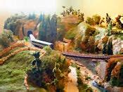 N Scale Model Train Set Layouts 2x3