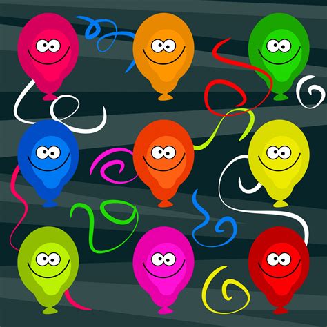 Happy Balloons Free Stock Photo - Public Domain Pictures