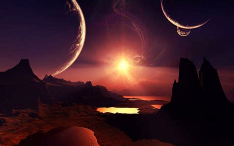 Sci-Fi Landscape Wallpapers - Top Free Sci-Fi Landscape Backgrounds ...