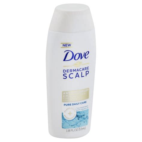 Dove DermaCare Scalp Pure Daily Care 2 in 1 Shampoo and Conditioner 1.8 oz | Shipt