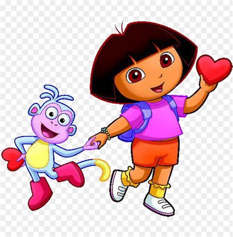 Cartoon Characters Dora The Explorer Png - Doras Christmas Carol ...