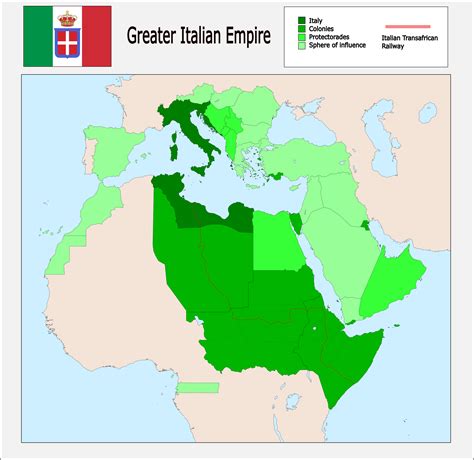 Greater Italian Empire by ARPS123 on DeviantArt