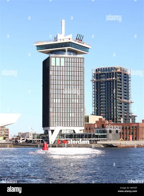 A'DAM Toren / ADAM panorama Tower , in Amsterdam, Netherlands on IJ Stock Photo: 129411710 - Alamy