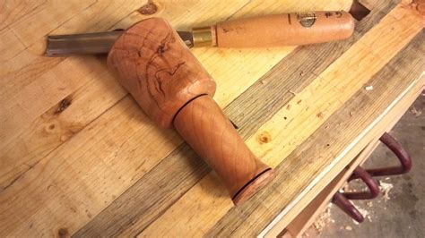 Alaska Wood: Cherry Carving Mallet