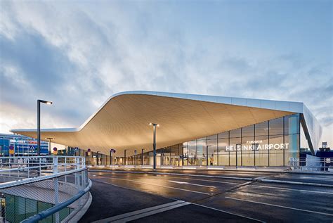 Helsinki International Airport departures and arrivals building