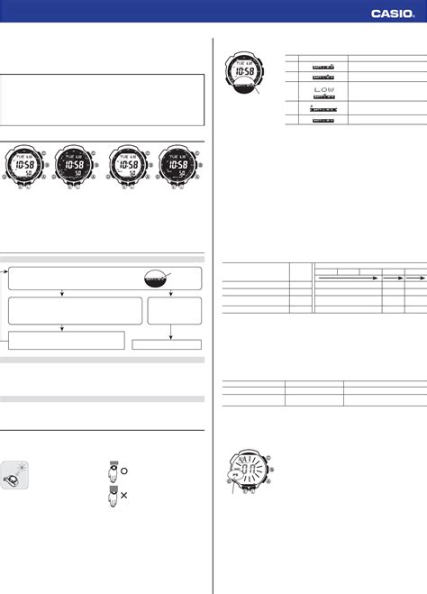 User manual Casio 3246 (English - 10 pages)