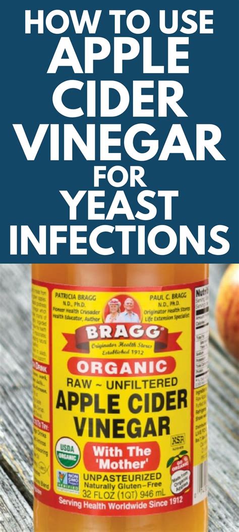 How to Use Apple Cider Vinegar for Yeast Infections #yteastinfection #candida | Yeast infection ...