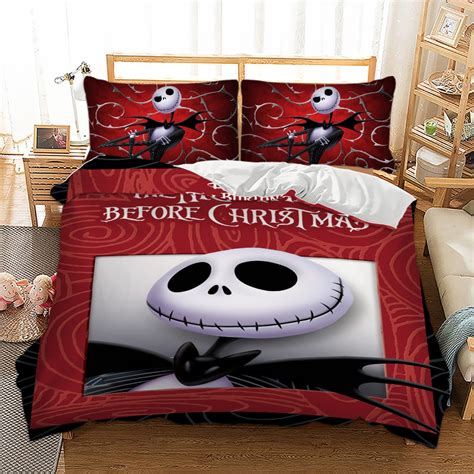 Nightmare Before Christmas Duvet Cover Set Twin Full Queen King Size Bedding Set | eBay