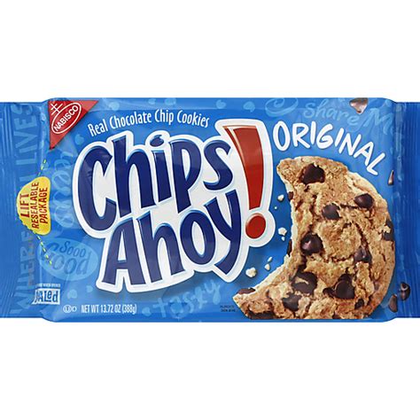 Nabisco Chips Ahoy! Original Chocolate Chip Cookies | Cookies | My ...