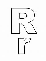Letter R Alphabet coloring Page  Download Print Or Color Online For Free sketch template