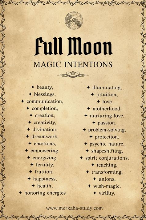 Full Moon Spells, Full Moon Ritual, The Ritual, Witchcraft Spell Books ...