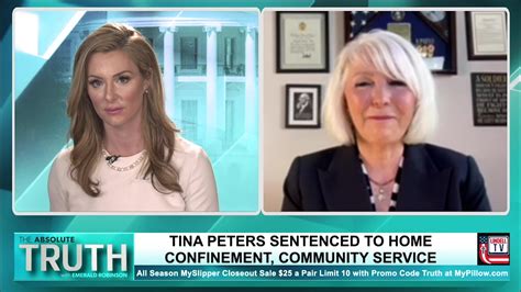 TINA PETERS SPEAKS OUT AFTER SENTENCING