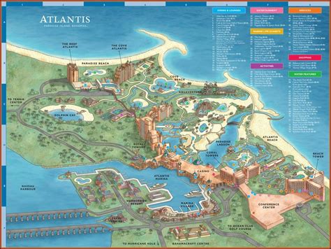 Atlantis Bahamas Property Map Map : Resume Examples