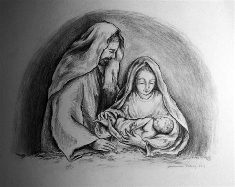 Christmas Pencil Drawings Easy