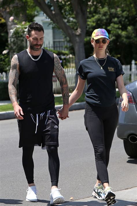 BEHATI PRINSLOO and Adam Levine Out and About in Los Angeles 05/27/2018 – HawtCelebs