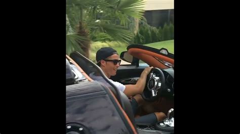 Cristiano Ronaldo driving his Bugatti Veyron #Shorts Neymar, Messi ...