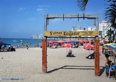 Map Of Ecuador Beaches