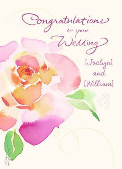 Congratulations Wedding Card Messages