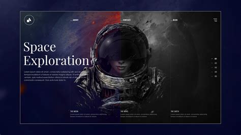 Space Banner on Behance