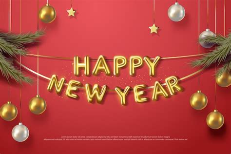 Premium Vector | Happy new year party background