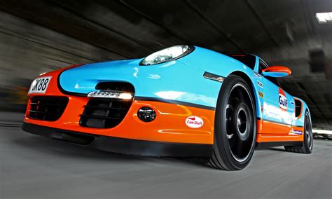 Gulf Racing Livery by CAM SHAFT for the Porsche 911 Turbo