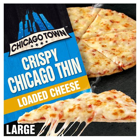 Chicago Town Crispy Chicago Thin Loaded Cheese 439g | Thin & Crispy ...