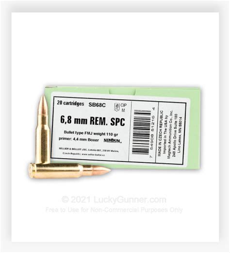 Achieve Superior Performance with the Best 6.8 SPC Ammo