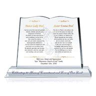 Pastor and Wife Anniversary Gift Plaque