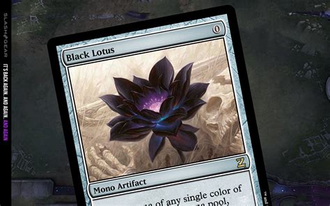 New Magic The Gathering set release revives Black Lotus - SlashGear