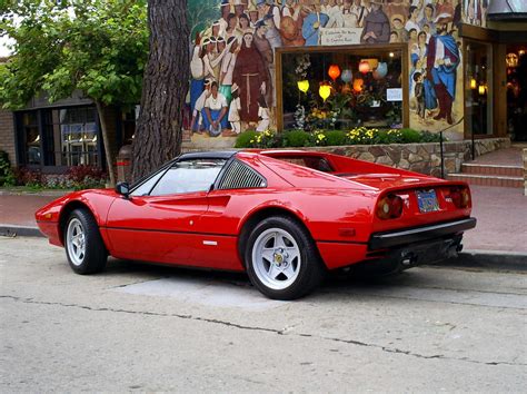 classic red Ferrari 308 GTS by Partywave on DeviantArt