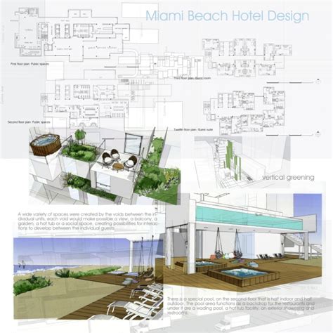 Miami beach hotel design - Lin