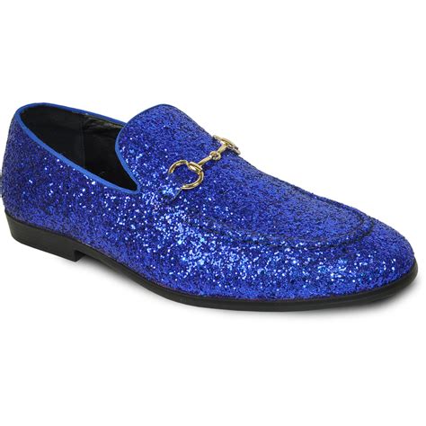 BRAVO Men Dress Shoe PROM-1 Loafer Shoe for Prom & Wedding Blue – LA ...