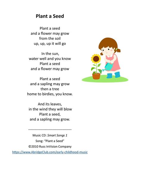 Toddler & Preschool STEM Songs | Gardening | Planting a Seed | Music ...