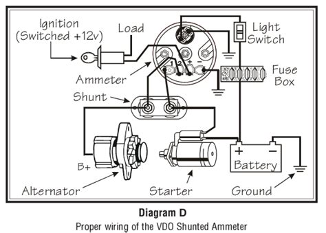 Amp Gauge Wiring Diagram : Gm Amp Gauge Wiring Diagram Wiring Diagram ...