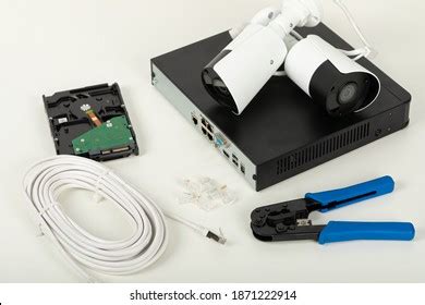 Picture Video Surveillance Installation Safety Home Stock Photo ...