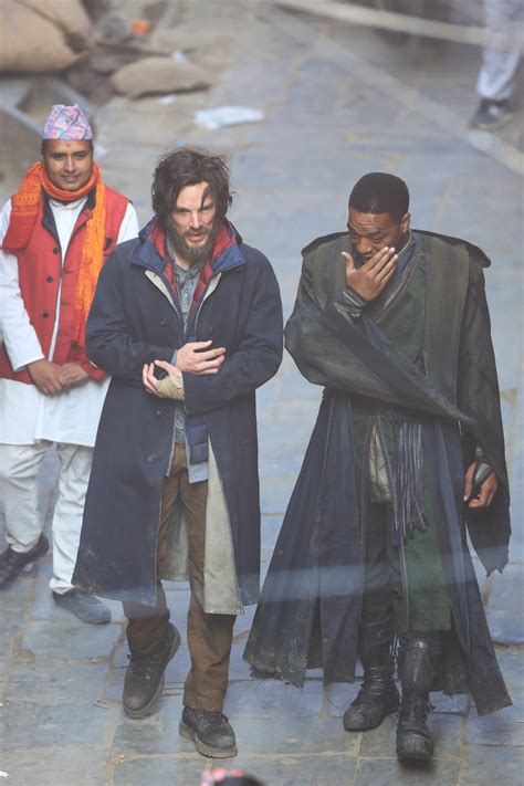 DOCTOR STRANGE – Benedict Cumberbatch & Chiwitel Ejiofor in Nepal – The ...