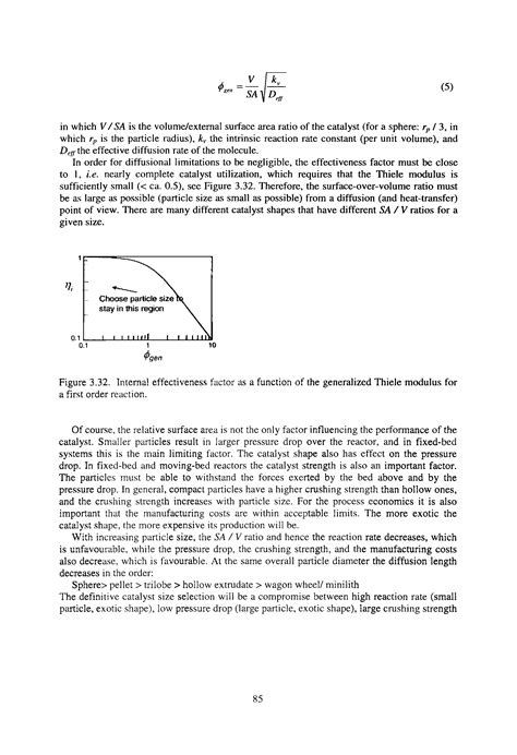 Generalized Thiele modulus - Big Chemical Encyclopedia