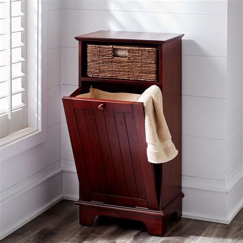 Holtom Hamper - Chestnut | Laundry hamper, Storage baskets, Furniture ...