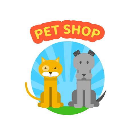 Pet Shop Logo 467567 Vector Art at Vecteezy