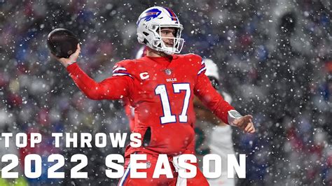 Top Throws of The 2022 Regular Season | NFL Highlights