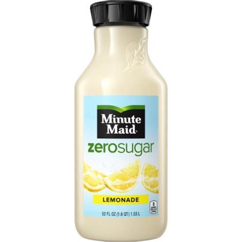 Minute Maid Zero Calorie Lemonade No Sugar Added, 52 fl oz - Kroger