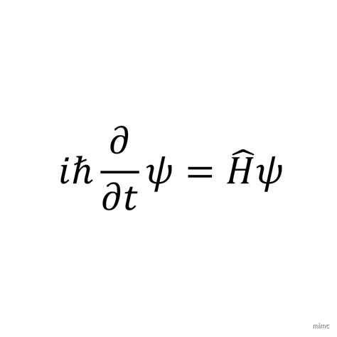 "Schrodinger Equation" by mimc | Redbubble