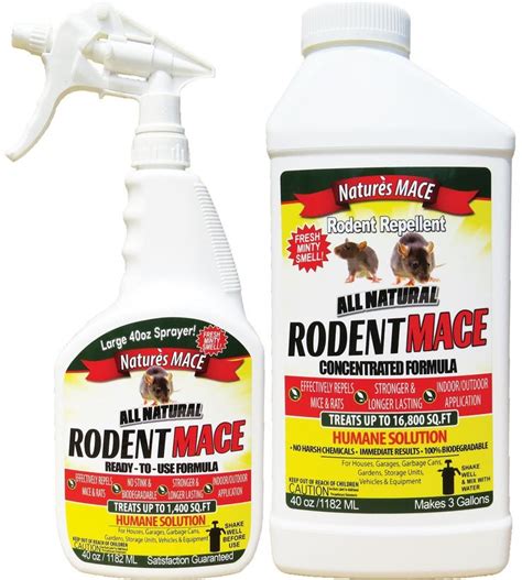 Amazon.com : Mouse Repellent Spray 40oz : Garden & Outdoor | Mice repellent, Rodent repellent, Spray