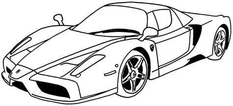 Race Car Outline Drawing | Free download on ClipArtMag