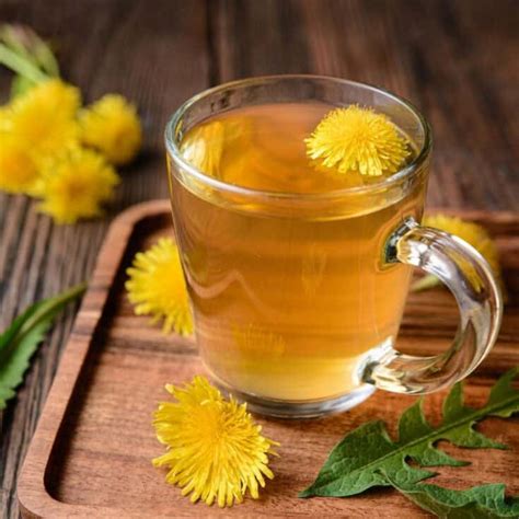 Dandelion Tea Recipe - Homespun Seasonal Living