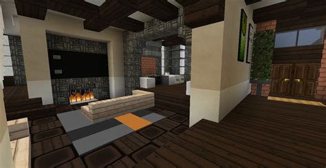 Revived Tudor style house w/ semi-modern Interior >WIP Minecraft Map